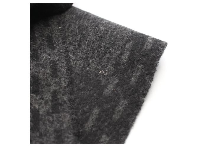 Bulgari Stola in cashmere Bvlgari Marrone Nero - vista 6
