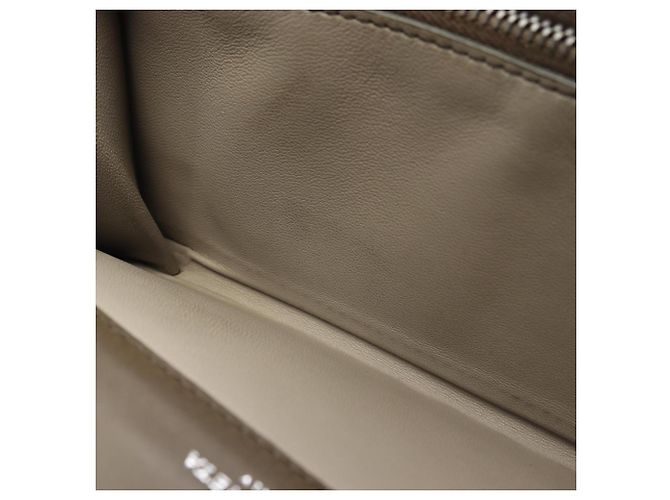 Cartera larga bi-fold Intrecciato Khaki Bottega Veneta - vista 7