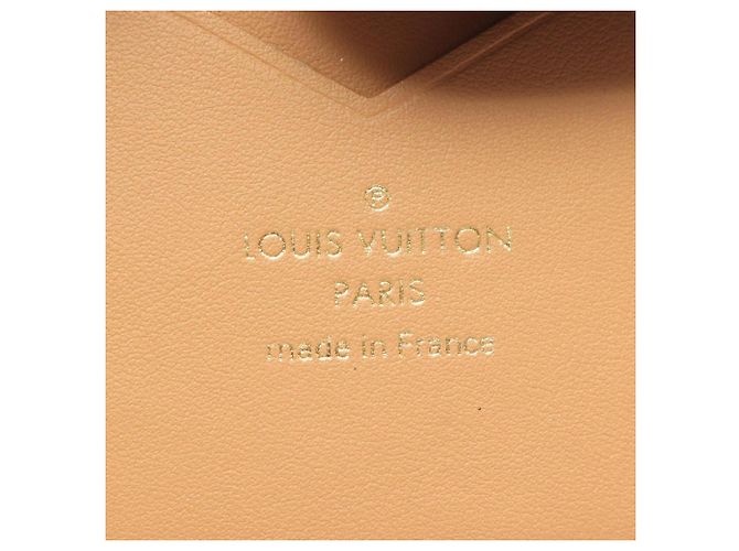 Louis Vuitton LV Vertical Wallet Compact Noir Nero - vista 5