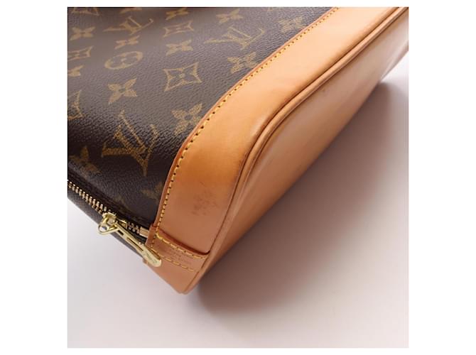 Borsa Louis Vuitton Alma PM Monogram Marrone Monogramma - vista 10