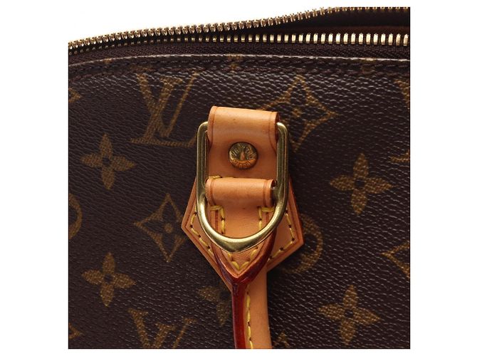 Borsa Louis Vuitton Alma PM Monogram Marrone Monogramma - vista 11