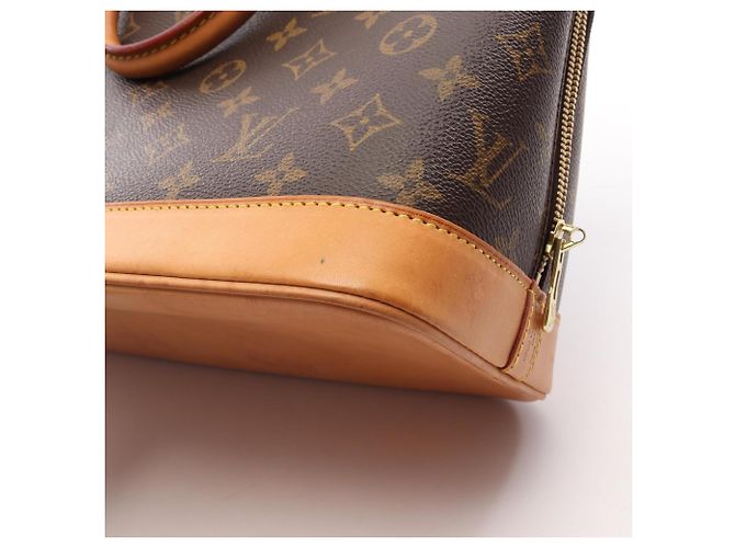 Borsa Louis Vuitton Alma PM Monogram Marrone Monogramma - vista 7