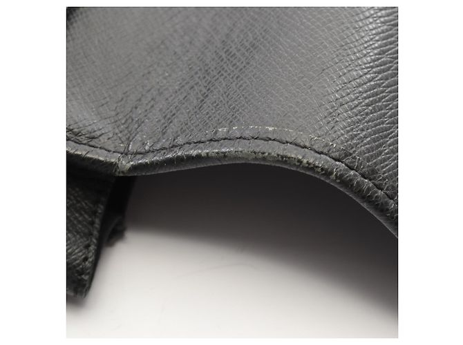 Borsa a tracolla Louis Vuitton Andrey Taiga Ardoise Nero Grigio - vista 10