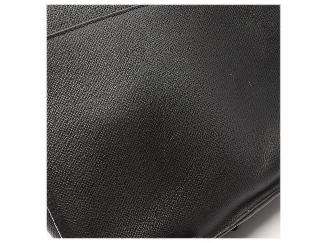Borsa a tracolla Louis Vuitton Andrey Taiga Ardoise Nero Grigio - vista 11