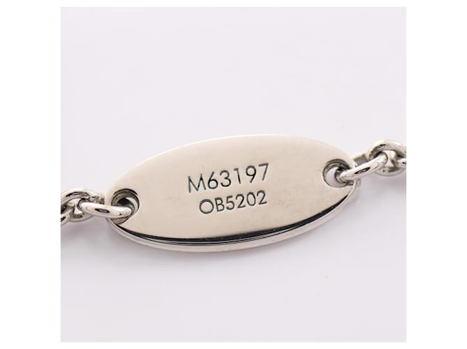 Collana Essential V Louis Vuitton Argento - vista 6