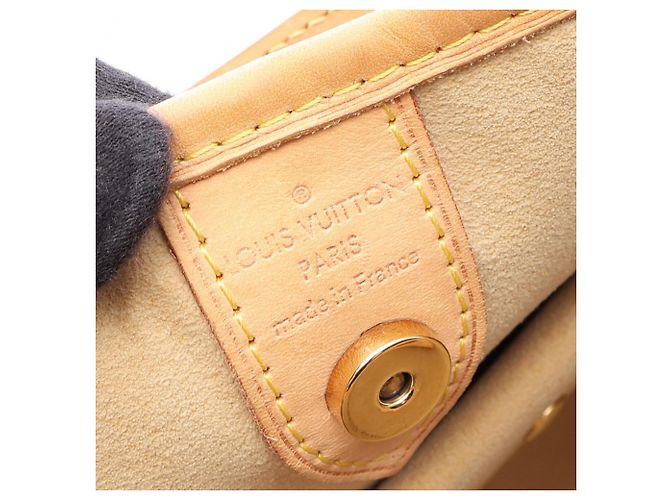 Borsa a Spalla Louis Vuitton Galliera PM Marrone Monogramma - vista 4