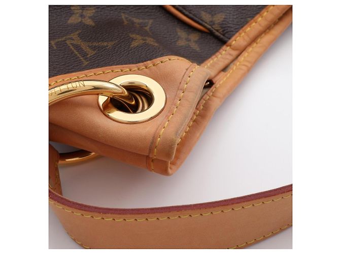 Borsa a Spalla Louis Vuitton Galliera PM Marrone Monogramma - vista 7