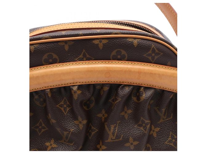Borsa a Spalla Louis Vuitton Clara Marrone Monogramma - vista 8