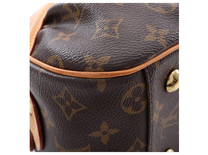 Borsa a Spalla Louis Vuitton Clara Monogram Marrone Monogramma - vista 11