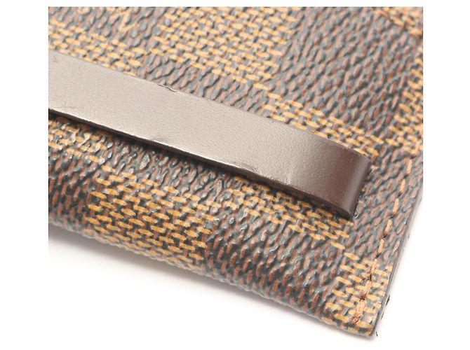 Louis Vuitton Clochette PM Damier Ebene Llavero Castaño - vista 7
