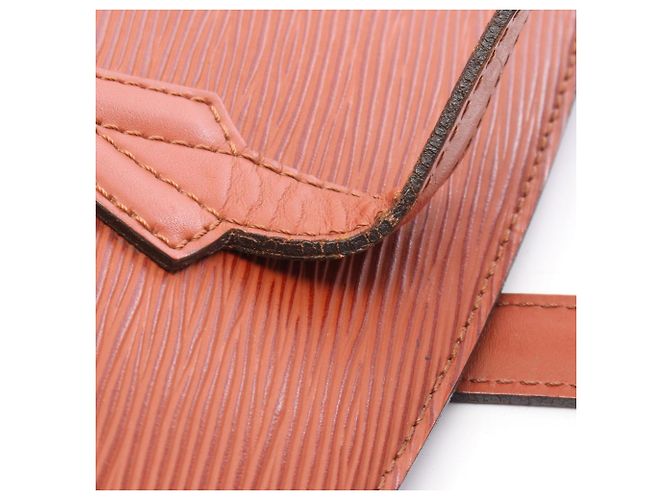Borsa Louis Vuitton Saint Jacques Shopping Epi Kenya Brown Marrone - vista 11