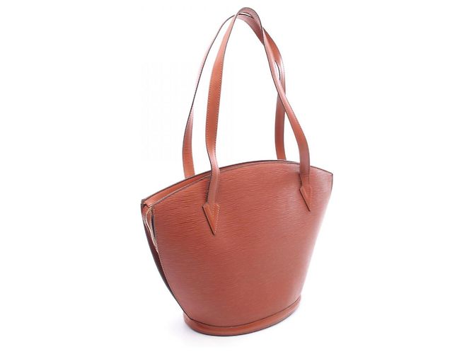 Borsa Louis Vuitton Saint Jacques Shopping Epi Kenya Brown Marrone - vista 2
