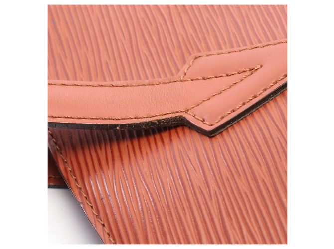 Borsa Louis Vuitton Saint Jacques Shopping Epi Kenya Brown Marrone - vista 8