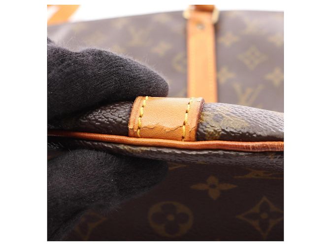 Borsa Tote Louis Vuitton Monogram Marrone Monogramma - vista 12