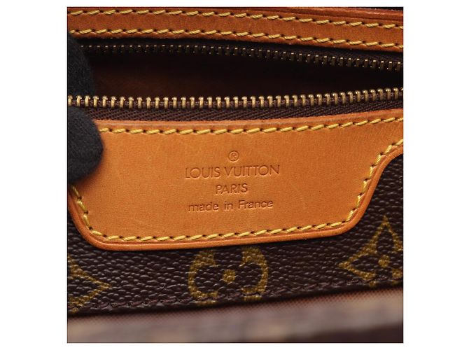 Borsa Tote Louis Vuitton Monogram Marrone Monogramma - vista 4