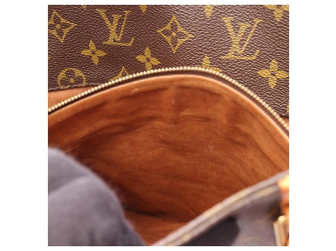 Borsa Tote Louis Vuitton Monogram Marrone Monogramma - vista 7