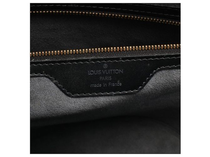 Borsa a tracolla Louis Vuitton Saint Jacques Shopping Epi Noir Nero - vista 4