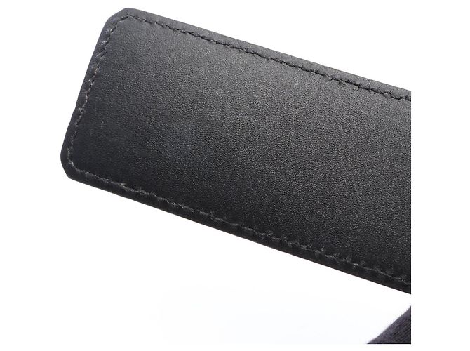 Cintura LV Initial Damier Graphite Louis Vuitton Nero - vista 6