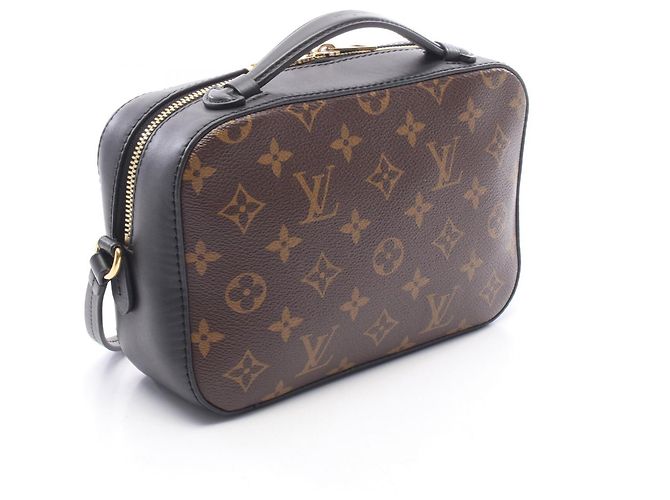 Louis Vuitton Saint-Onge Monogram Noir Schultertasche Braun Schwarz Monogramm - Ansicht 2