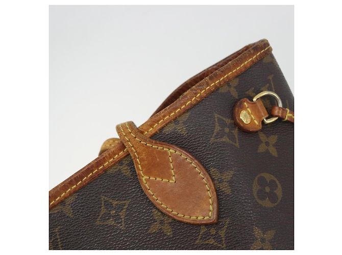 Borsa Tote LOUIS VUITTON Monogram Neverfull PM M40155 LV Auth 195271 Monogramma - vista 16