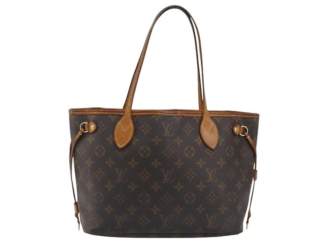 Borsa Tote LOUIS VUITTON Monogram Neverfull PM M40155 LV Auth 195271 Monogramma - vista 2