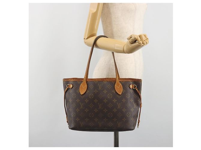 Borsa Tote LOUIS VUITTON Monogram Neverfull PM M40155 LV Auth 195271 Monogramma - vista 25