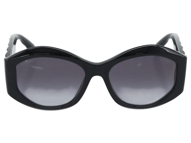 Occhiali da sole CHANEL in plastica nera CC Auth BA14257M Nero - vista 2