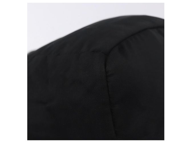 Borsa PRADA Borsa a tracolla Nylon Pelle Nero Argento Aut 192532 - vista 12