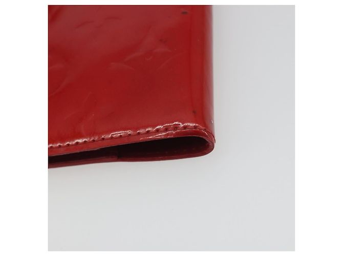 LOUIS VUITTON Monogram Vernis Agenda PM Planner Cover Red R21016 LV Auth bs36647 Roja - vista 10