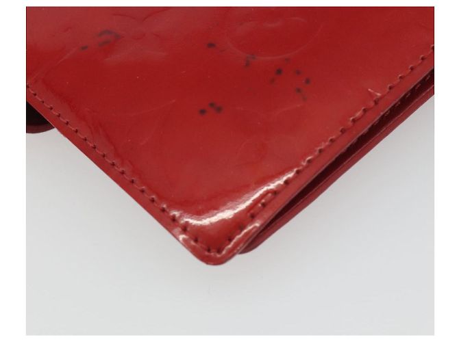 LOUIS VUITTON Monogram Vernis Agenda PM Planner Cover Red R21016 LV Auth bs36647 Roja - vista 11