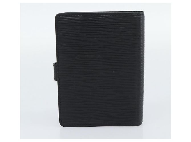 LOUIS VUITTON Epi Monogram Day Planner Cover 2 Set Black LV Auth bs36693 Negro Monograma - vista 10