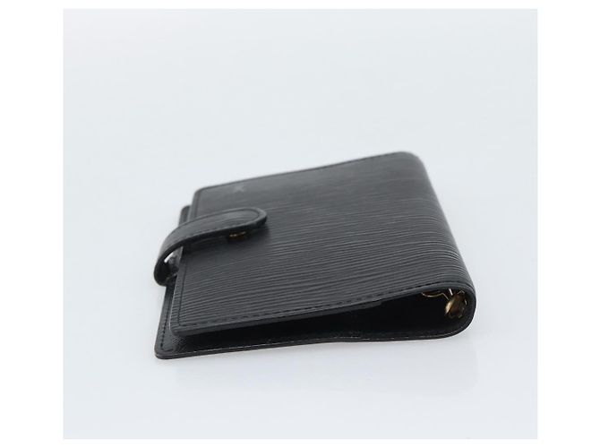 LOUIS VUITTON Epi Monogram Day Planner Cover 2 Set Black LV Auth bs36693 Negro Monograma - vista 12