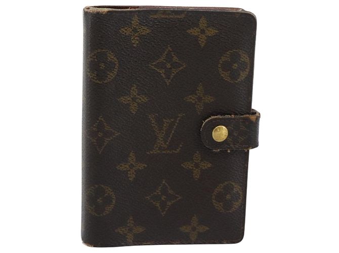 LOUIS VUITTON Epi Monogram Day Planner Cover 2 Set Black LV Auth bs36693 Negro Monograma - vista 2