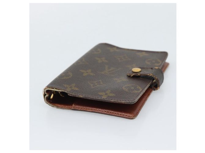 LOUIS VUITTON Epi Monogram Day Planner Cover 2 Set Black LV Auth bs36693 Negro Monograma - vista 6