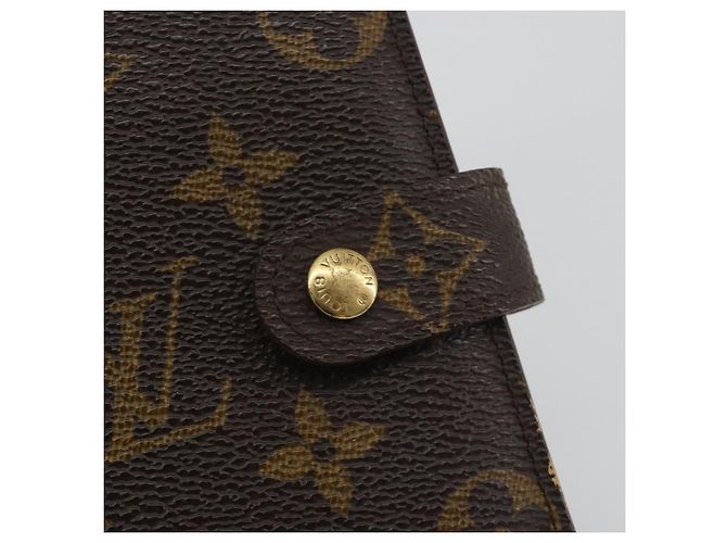 LOUIS VUITTON Monogram Agenda PM Day Planner Cover R20005 LV Auth BA14537 Monograma - vista 12