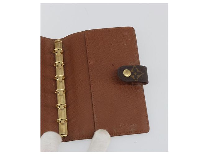 LOUIS VUITTON Monogram Agenda PM Day Planner Cover R20005 LV Auth BA14537 Monograma - vista 14