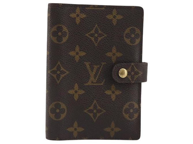 LOUIS VUITTON Monogram Agenda PM Day Planner Cover R20005 LV Auth BA14537 Monograma - vista 2