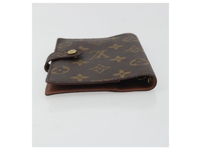 LOUIS VUITTON Monogram Agenda PM Day Planner Cover R20005 LV Auth BA14537 Monograma - vista 6