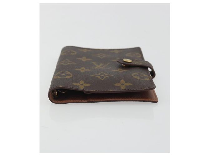 LOUIS VUITTON Monogram Agenda PM Day Planner Cover R20005 LV Auth BA14537 Monograma - vista 7