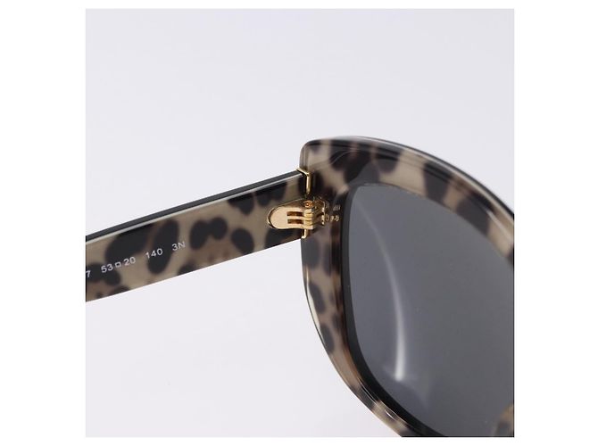 Dolce & Gabbana Occhiali da sole DOLCE&GABBANA in plastica nero e oro Auth BA14526 D'oro - vista 10