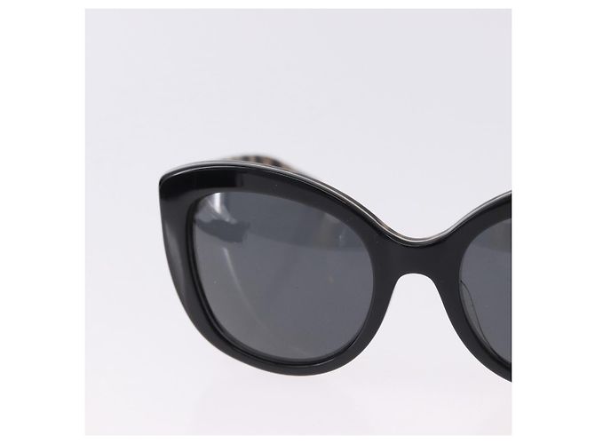 Dolce & Gabbana Occhiali da sole DOLCE&GABBANA in plastica nero e oro Auth BA14526 D'oro - vista 4