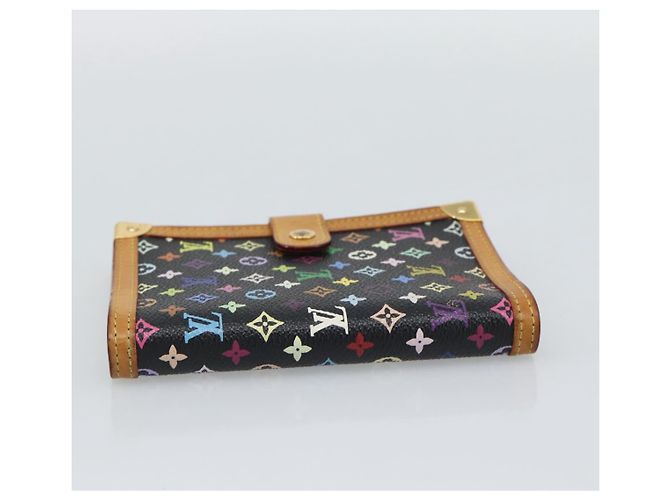 LOUIS VUITTON Monogram Multicolor Agenda PM Planner Cover R20895 LV Auth BA14615 Nero - vista 5