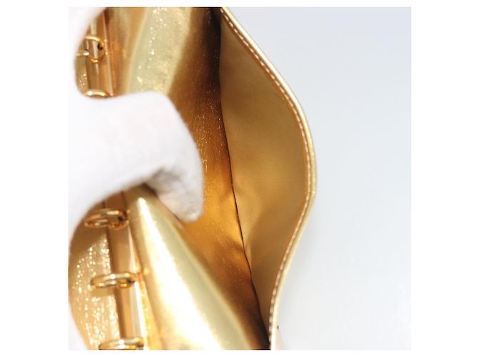 LOUIS VUITTON Monogram Miroir Agenda PM Planner Cover Gold R20962 Auth BA14630A Dorado - vista 20