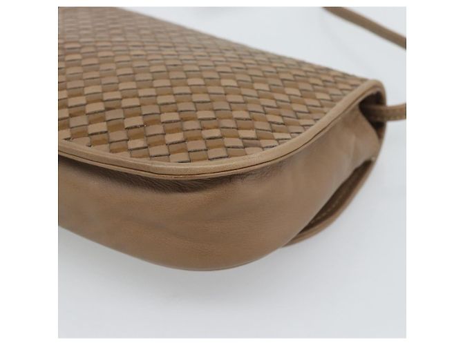 Borsa a Spalla FENDI in Pelle Marrone con Tonalità Oro Auth gh2333A - vista 12