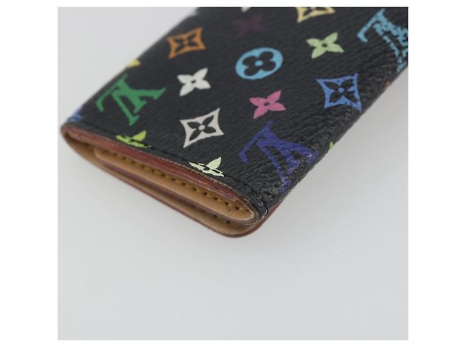 LOUIS VUITTON Monogram Multicolor Multicles 4 Key Case Black M93732 Auth 195163 Nero - vista 17