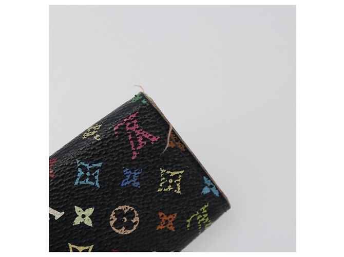 LOUIS VUITTON Monogram Multicolor Multicles 4 Key Case Black M93732 Auth 195163 Nero - vista 7