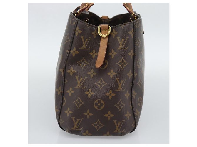 Borsa Tote LOUIS VUITTON Monogram Montaigne MM M41056 LV Auth bs36419 Monogramma - vista 4