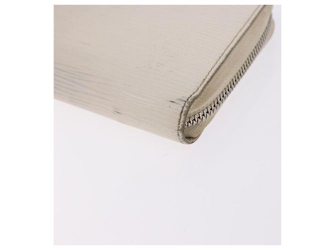 LOUIS VUITTON Epi Zippy Wallet Long Wallet White M6007J LV Auth 191982 Bianco - vista 10