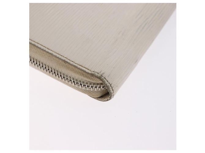 LOUIS VUITTON Epi Zippy Wallet Long Wallet White M6007J LV Auth 191982 Bianco - vista 11