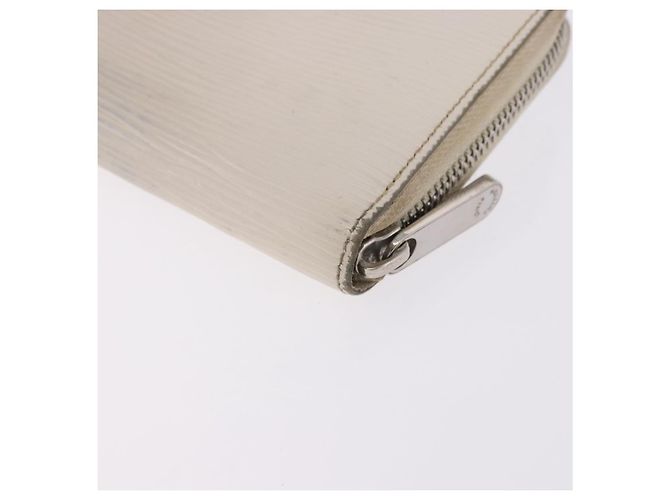 LOUIS VUITTON Epi Zippy Wallet Long Wallet White M6007J LV Auth 191982 Bianco - vista 12